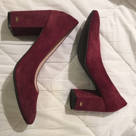 New Cole Haan Alanna Pump in Tawny Port Suede - Picture 11 of 17
